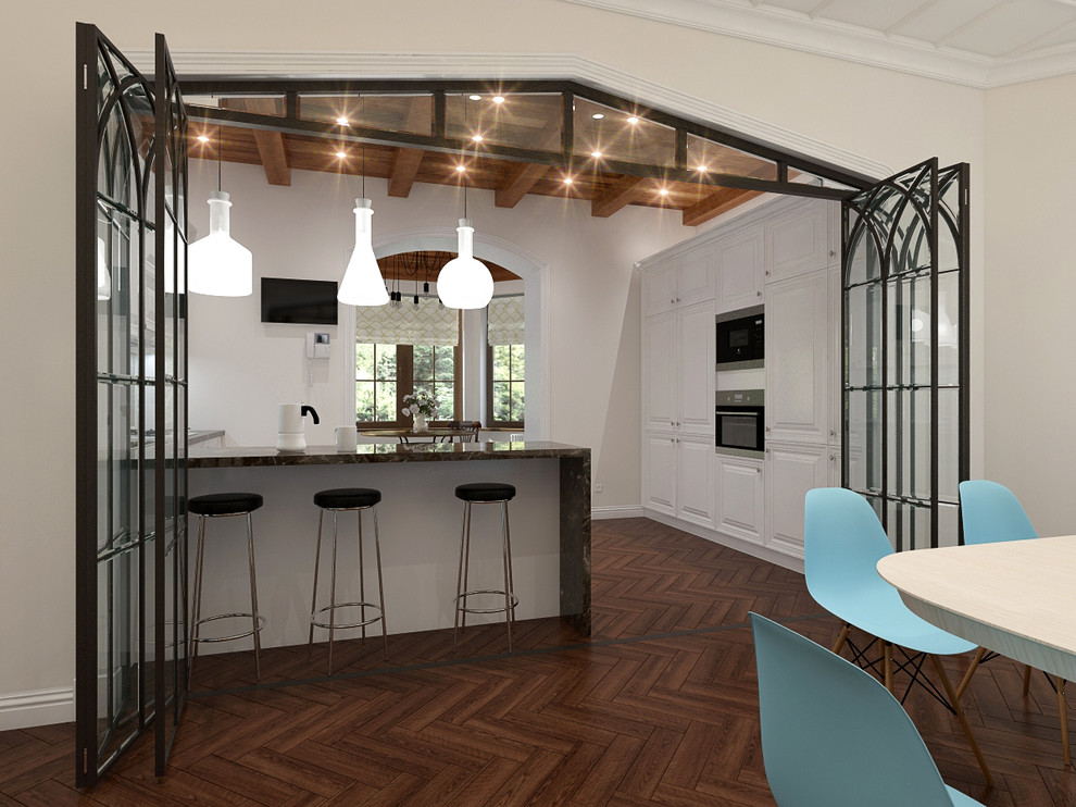 ЛОФТ И НЕМНОГО ГОТИКИ. «ЛОФТГОТИ́́Ќ». Загородный дом Новорижское шоссе.