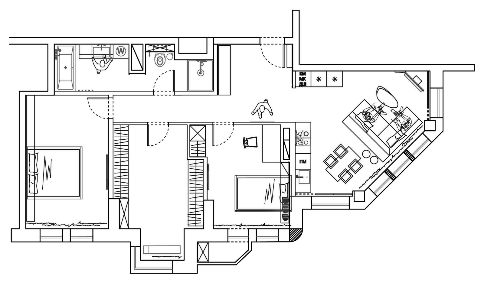 PUZZLE 90 Apartment | Kiev | Ukraine