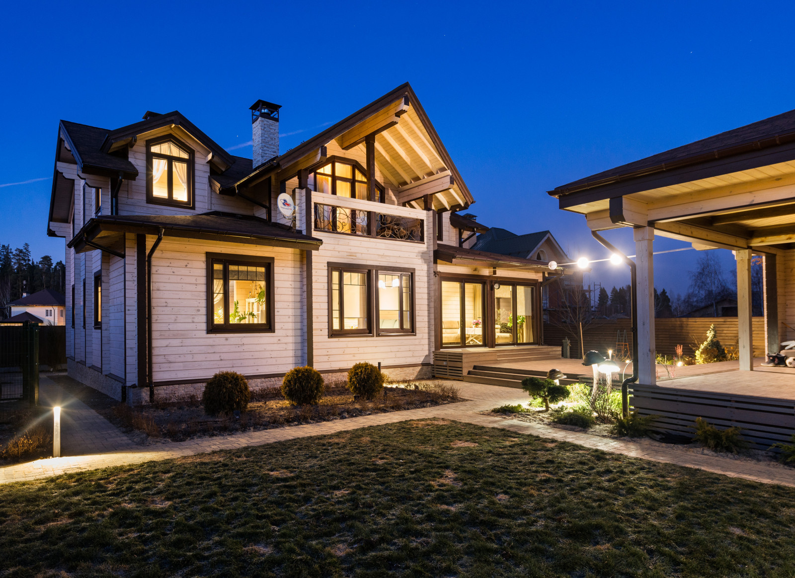 Дом из клееного бруса К-309