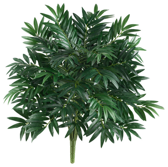 29" Bamboo Palm Artificial Plant, Set of 2