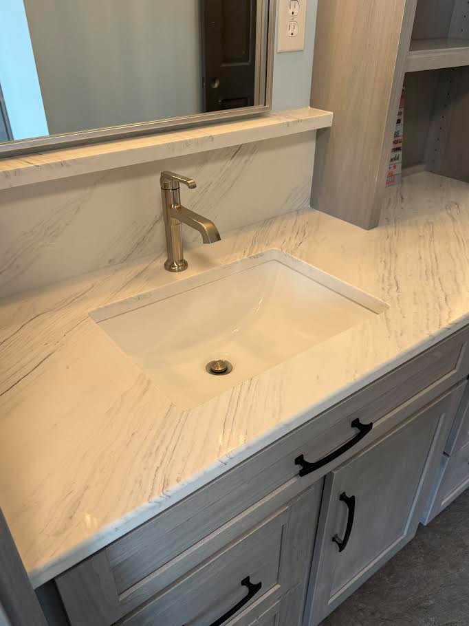 Bathroom Remodel with Tile Shower