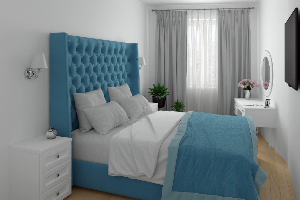 Спальня в скандинавском стиле