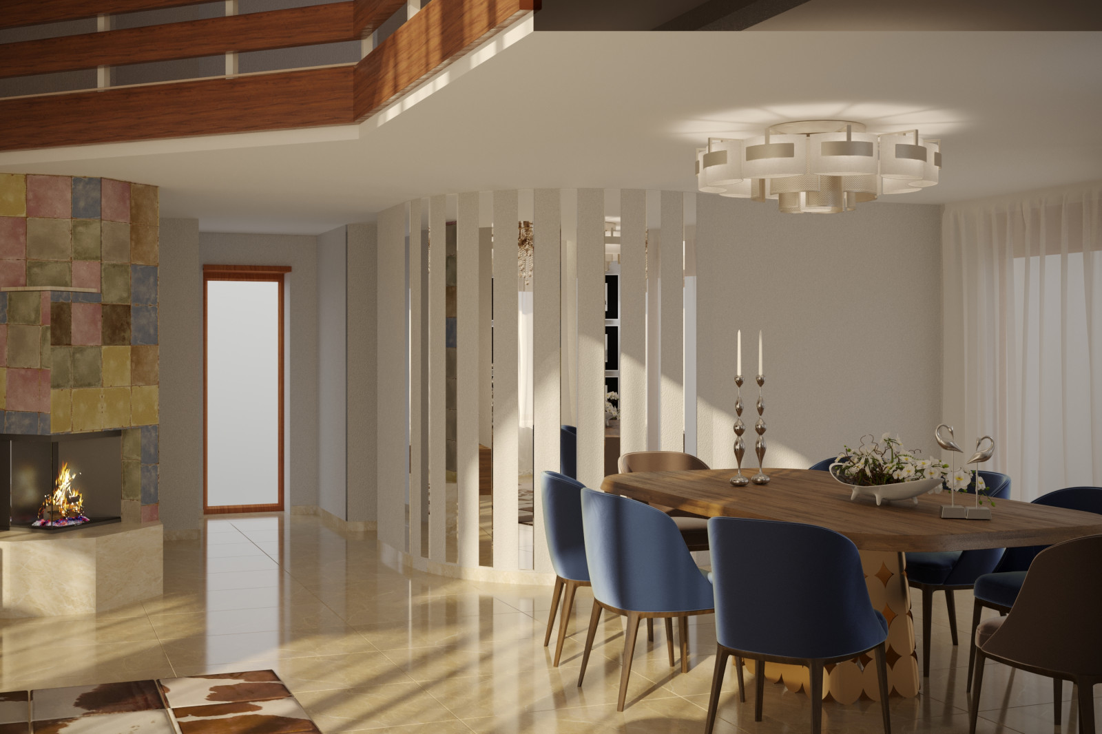 Интерьер жилого дома, Швейцария, г. Дорнах