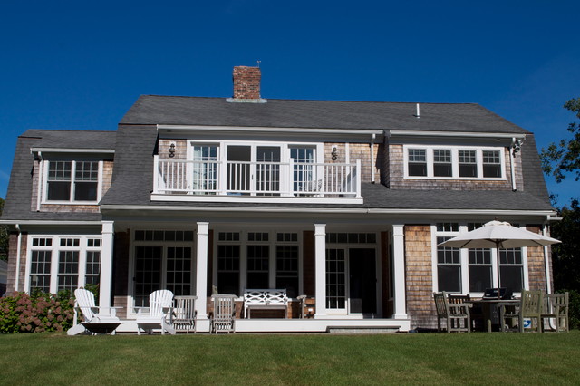 Gambrel Rear Elevation hus-og-facade