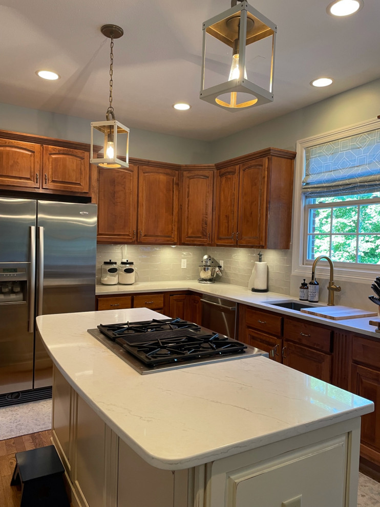 Before and After kitchen refresh