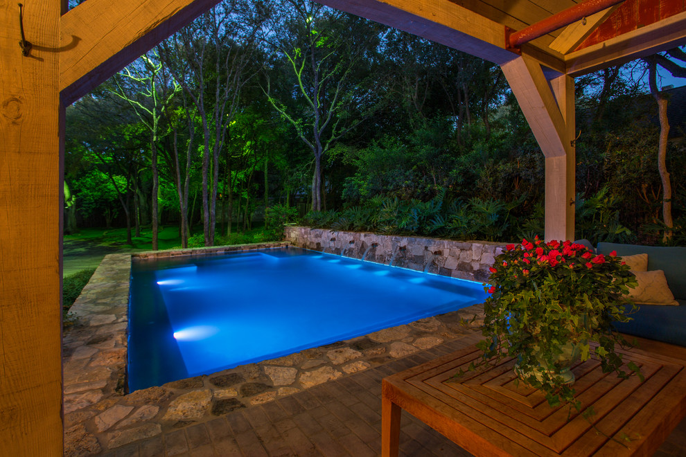 This is an example of a country pool in Austin.