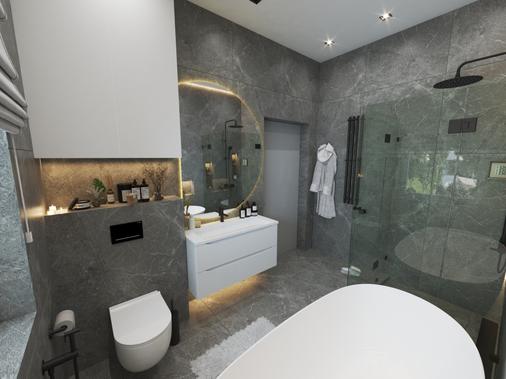 Дизайн проект ванной №4