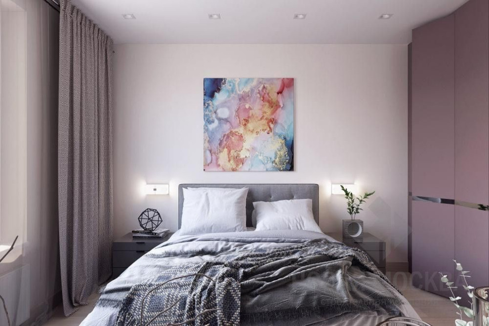 Дизайн-проект двухкомнатной квартиры 72 кв.м. в ЖК «Эталон-Сити»