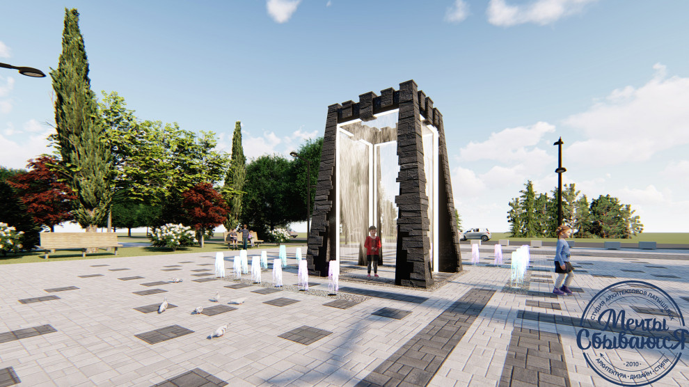 Фонтан в Беслане