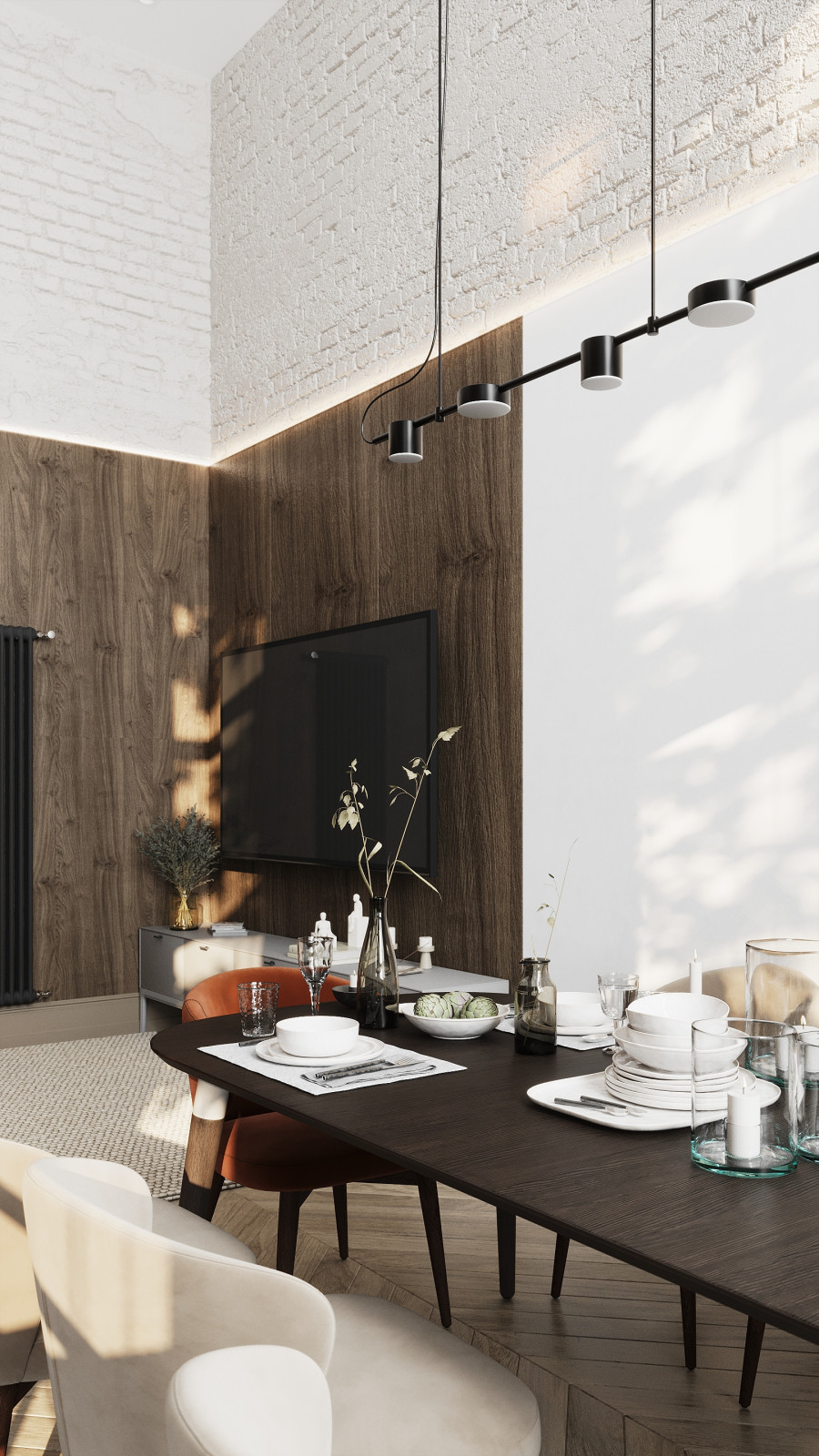 Двухуровневая квартира в жк Онега