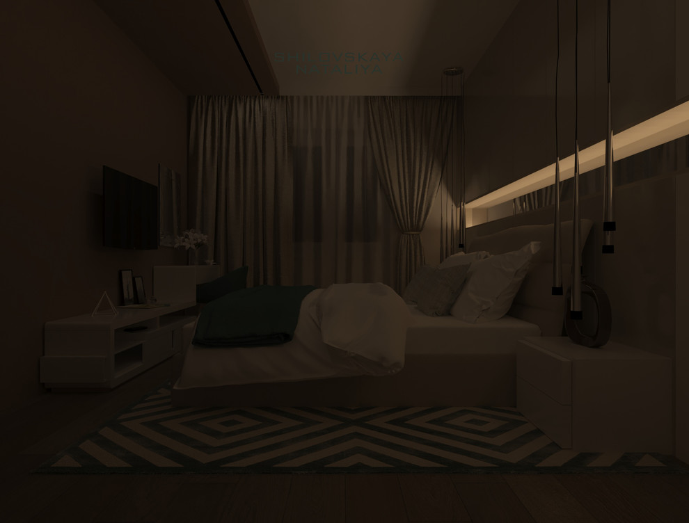 Проект трехкомнатной квартиры ул. Балмочных, г. Липецк