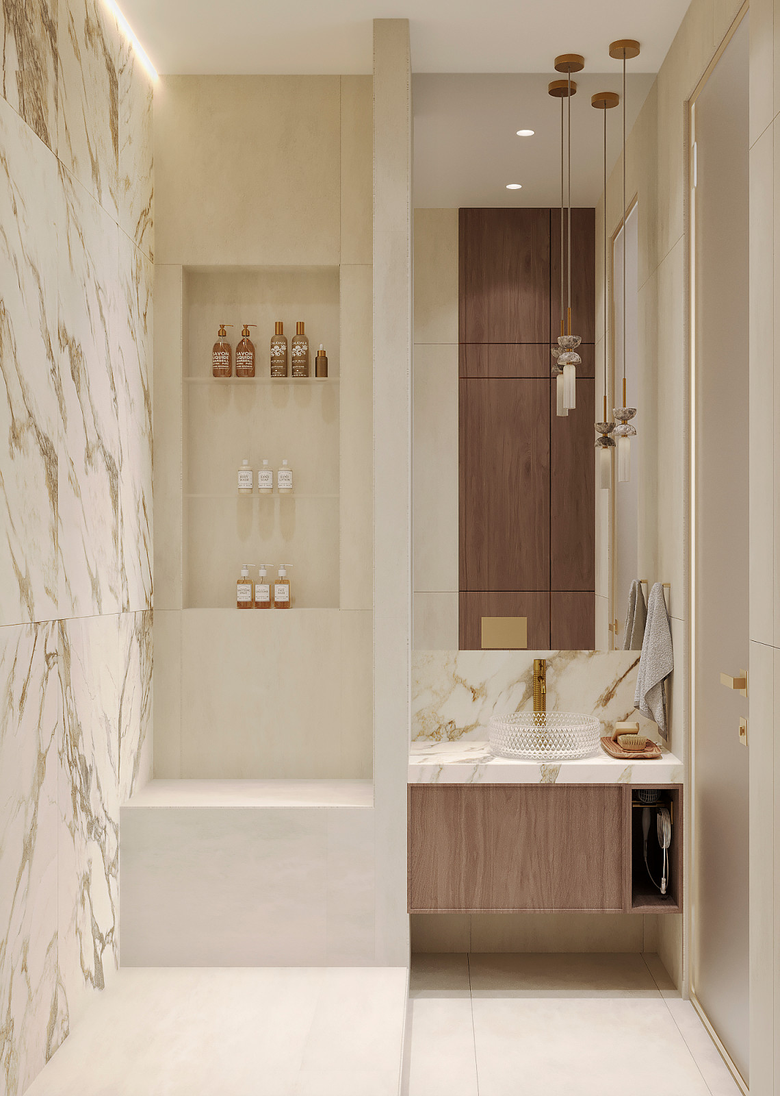 Дизайн квартиры в ЖК "Наследие",  г.Тула