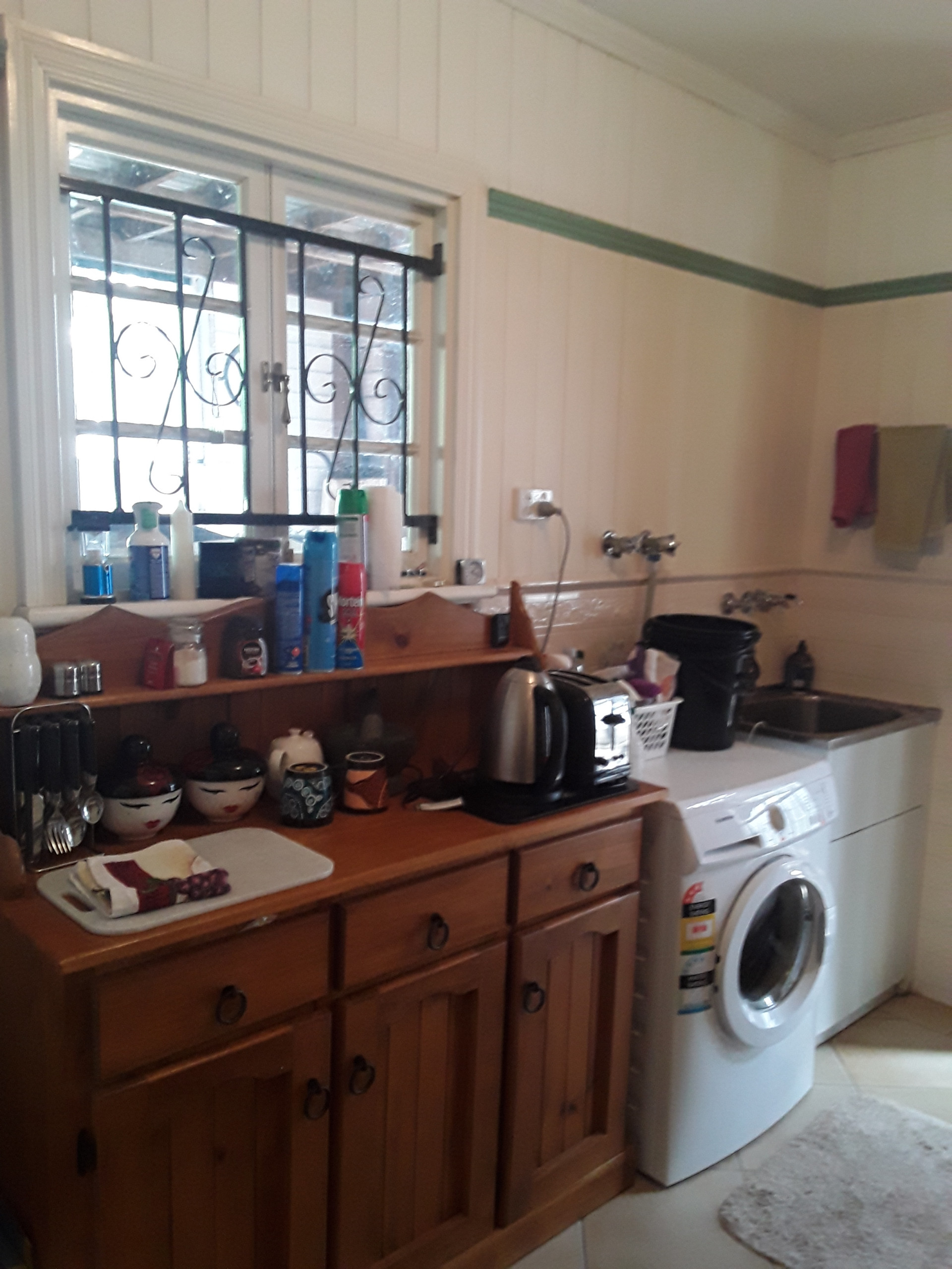 New Laundry/Kitchenette