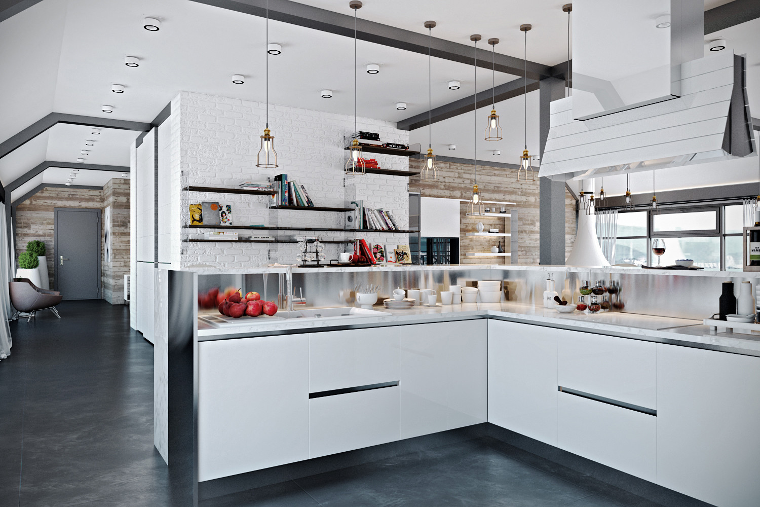 Квартира в стиле LOFT