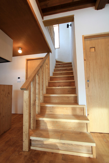 札幌時計台のような家 treppen