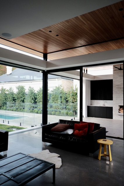 Hyde Park contemporary-vardagsrum