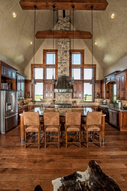 Colorado Lodge rustic-kitchen