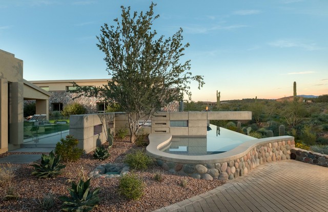 Concrete Casting contemporain-piscine