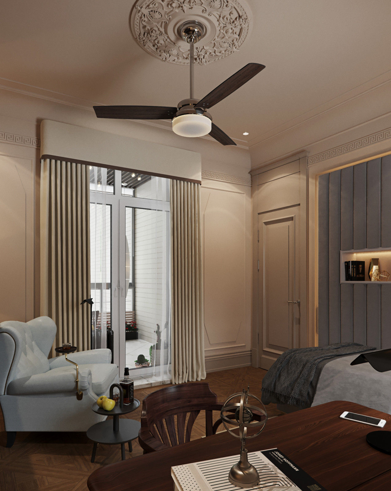 Неоклассика в ЖК "«Duderhof Club»