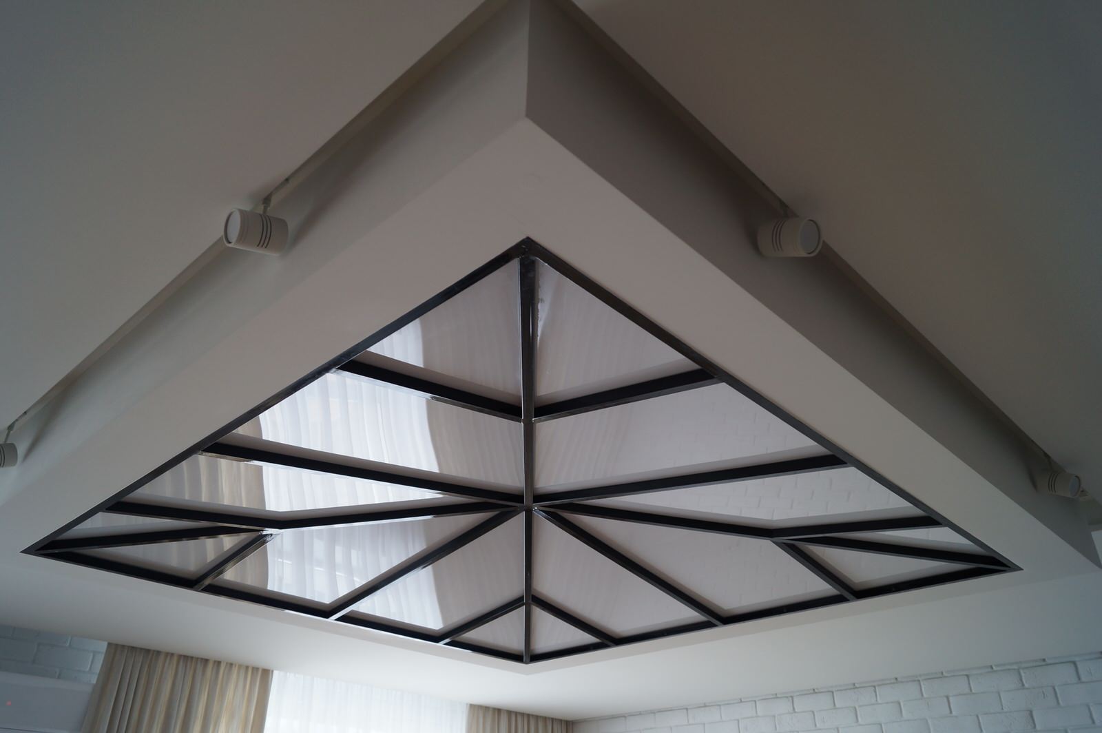 Ремонт квартиры в современном стиле - Гостиная - кухня - столовая