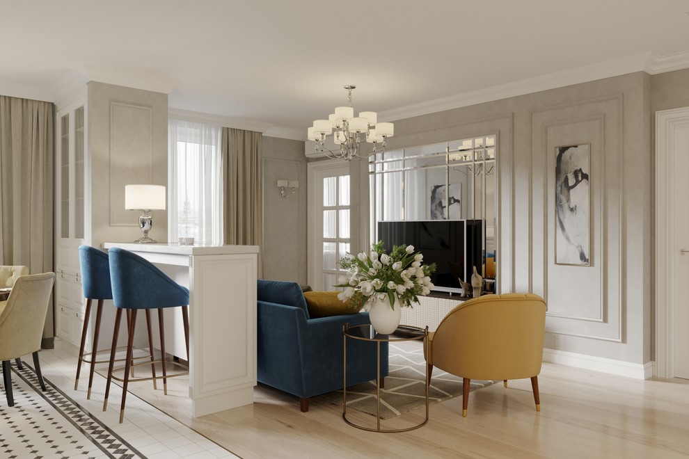 Утонченный классический интерьер