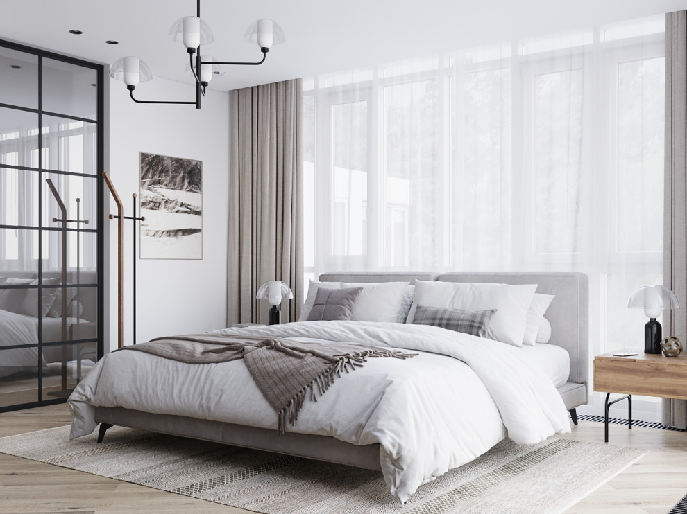 Спальня в загородном доме