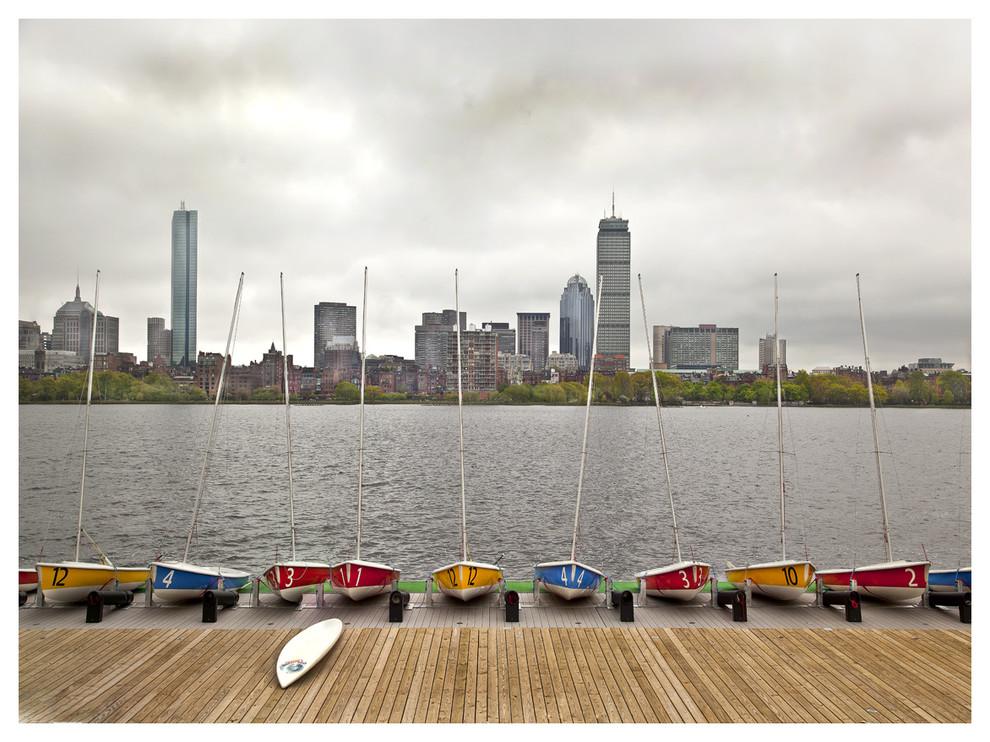 Artwork, Boats at Rest, Sadkowski Boston Collection