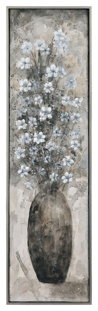 Gestural Floral II Rectangular Painting