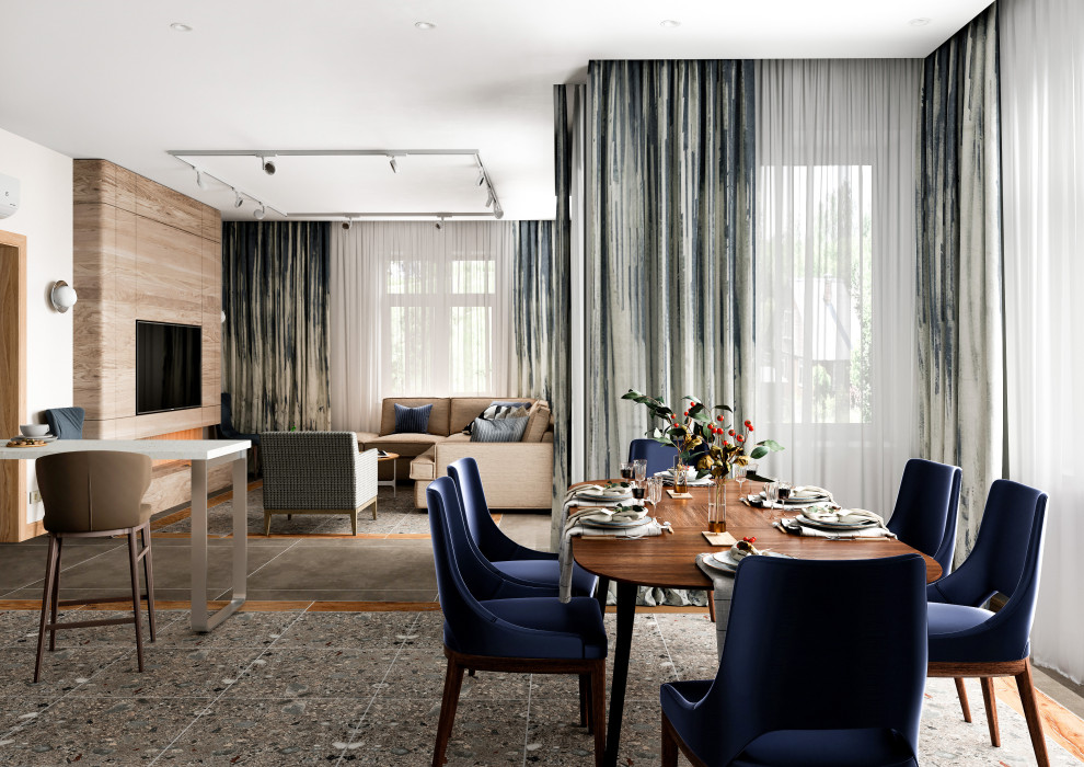 Дизайн загородного дома 200 кв.м.