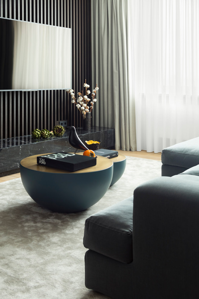 Интерьеры апартаментов на Мосфильмовкой улице