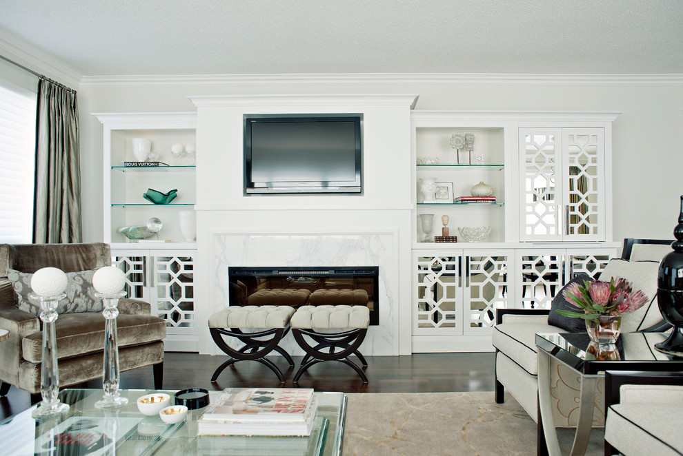 Contemporary Living Room - Contemporary - Living Room - Toronto