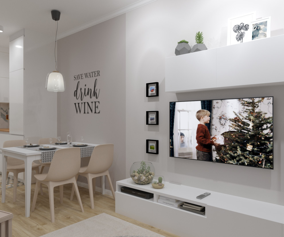 Современная квартира мечты на средний бюджет