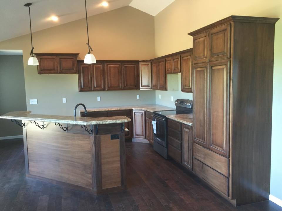 Example of a kitchen design in Other