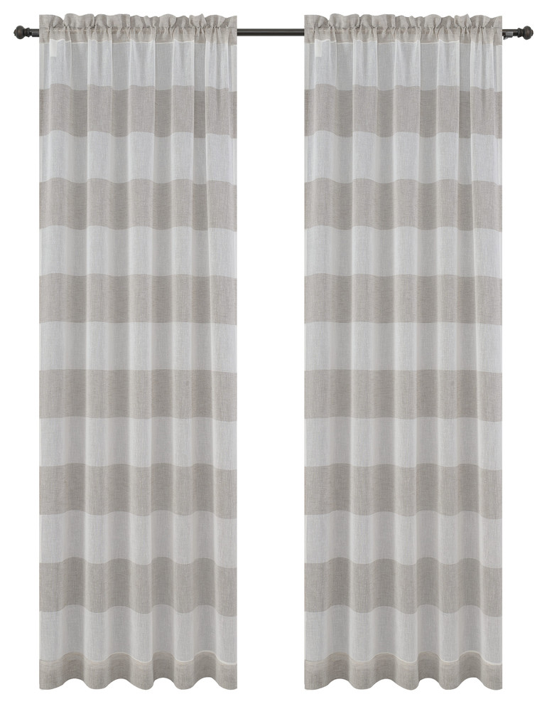 Nassau Drapery Curtain Panels, 54