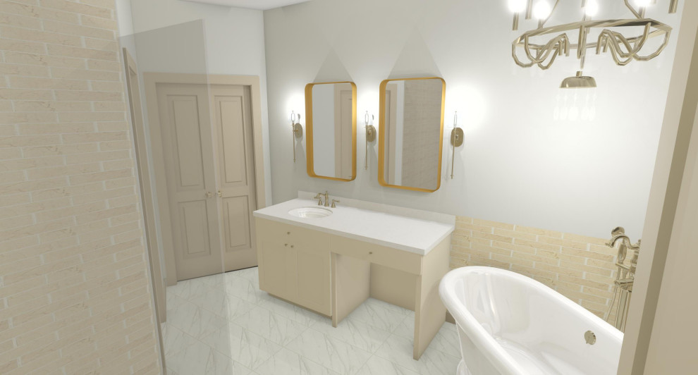 Pearl White Bathroom