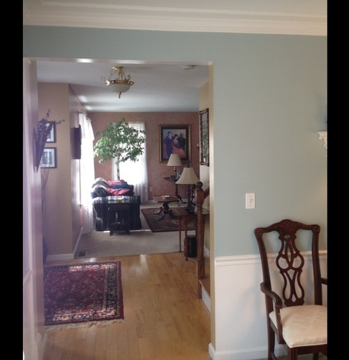 What color paint? pic of dining room,foyer, formal living room
