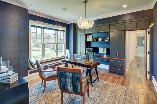 Example of a transitional home design design in DC Metro