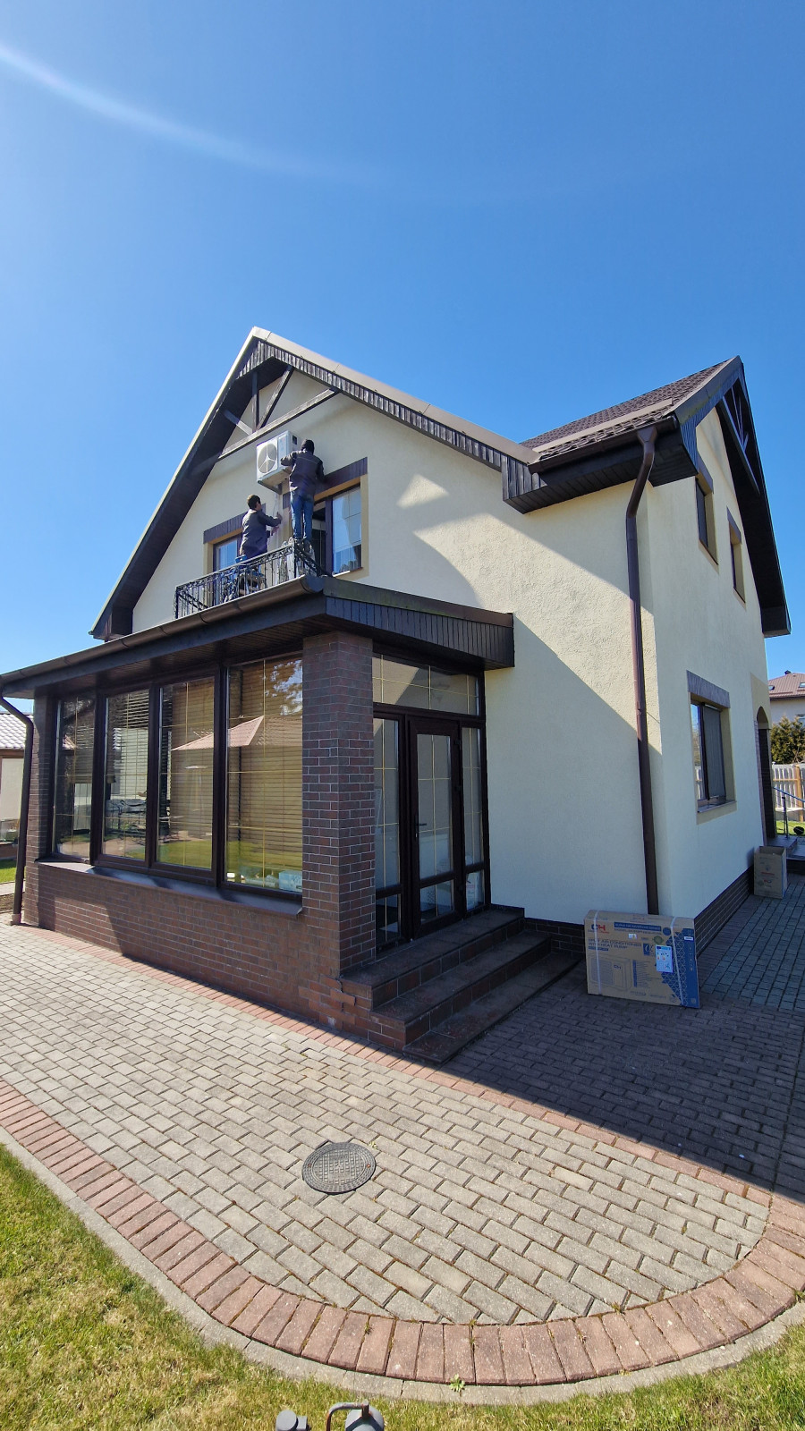 Установка кондиционера в квартирах с ремонтом