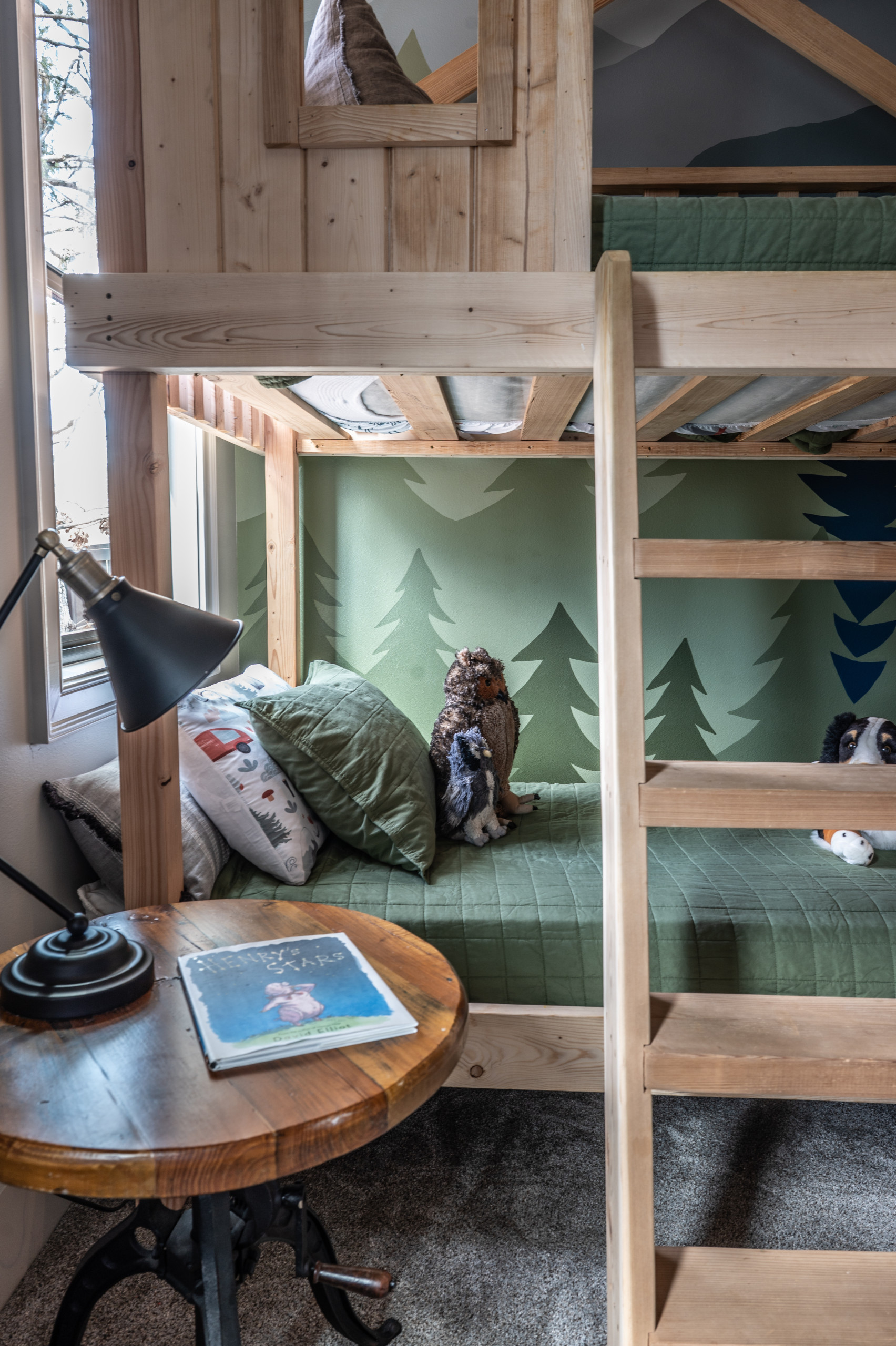 Kids Camp Themed Bedroom