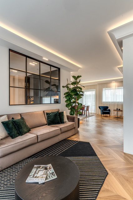 H. Elegant Apartment vardagsrum