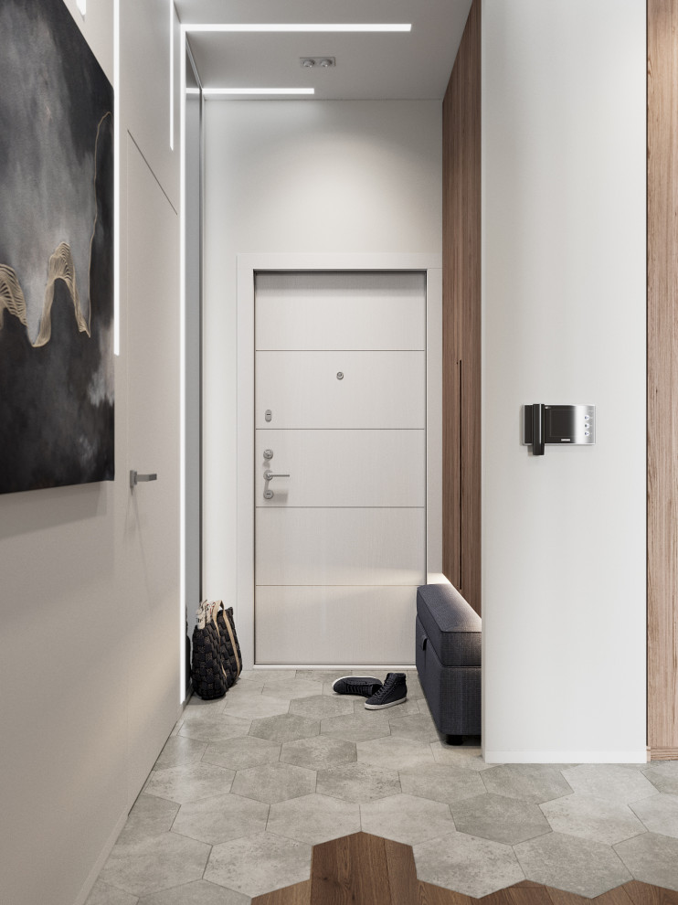 Квартира в современном стиле с элементами ЭКО в Санкт-Петербурге