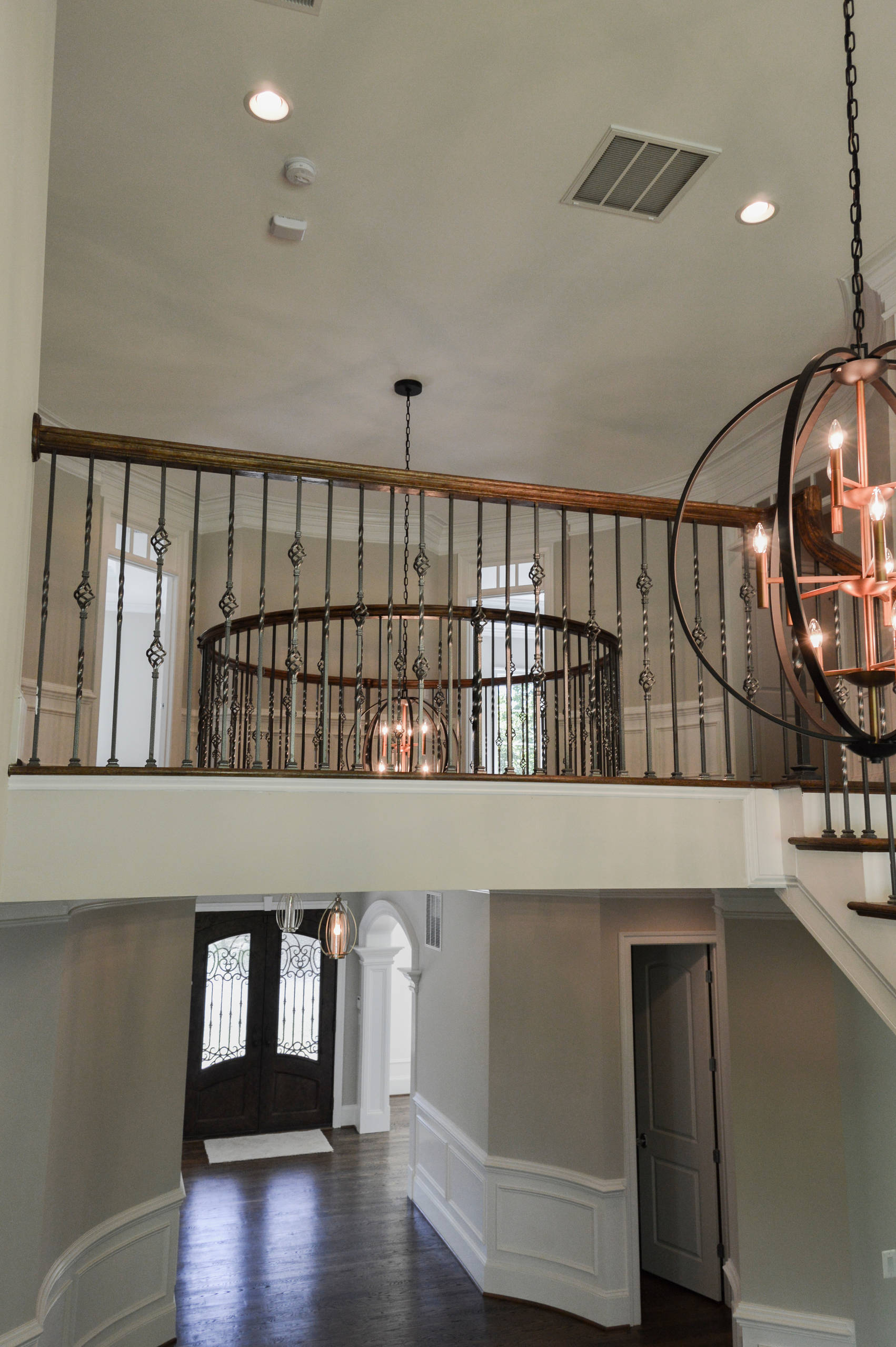 38_European Style Circular Balcony and Multi-level Staircase, Middleburg, VA 201