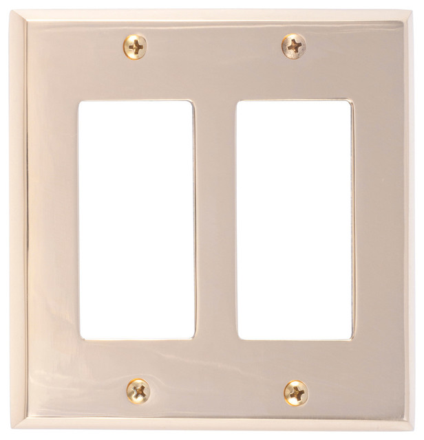 Quaker Double GFCI Transitional Switch Plates And Outlet Covers