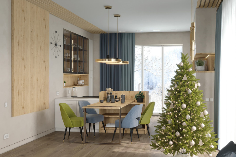 Гостиная в загородном доме