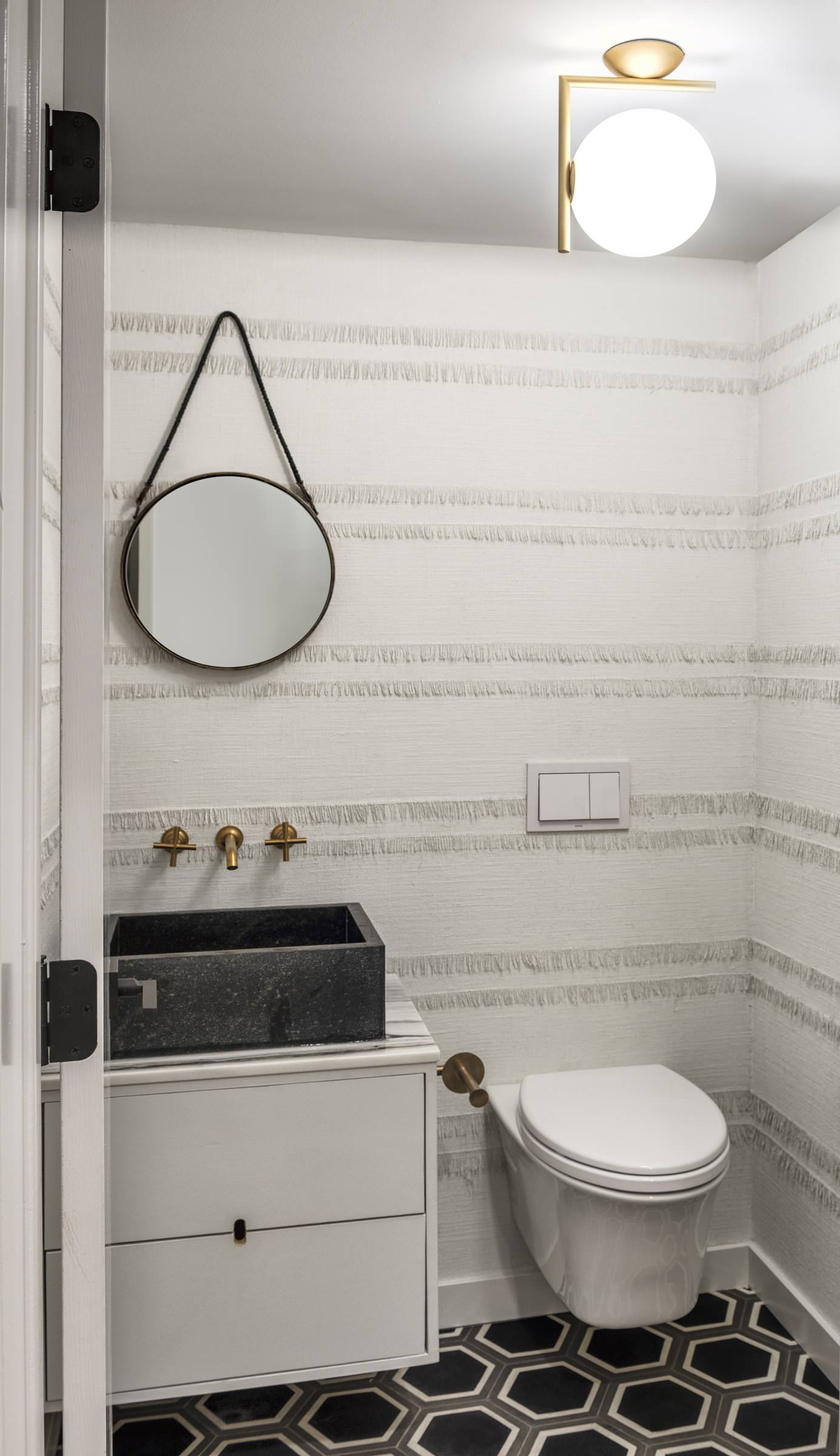 Powder Room Ceiling Light Fixture Ideas - Photos \u0026 Ideas | Houzz, image size:1385x2400