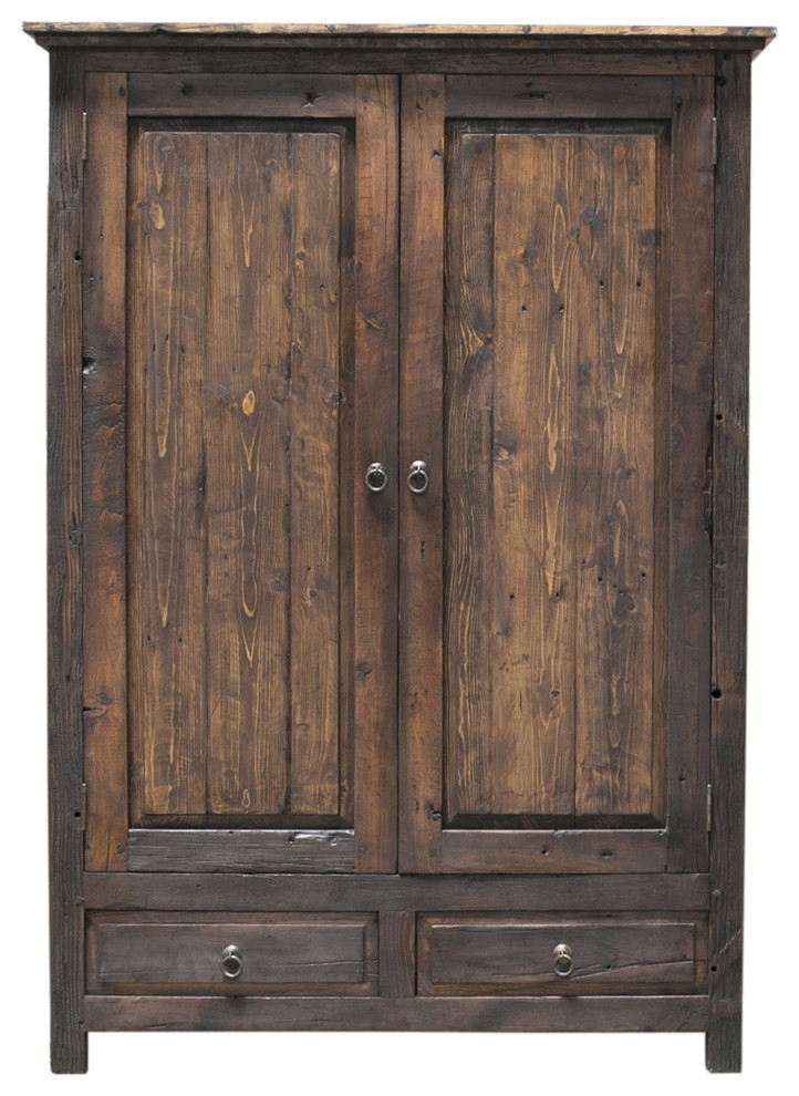 Frederick Linen Closet Armoire Espresso 30x22x80