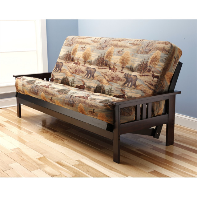 Monterey FrameEspresso FinishCanadian Mattress Rustic Futons by