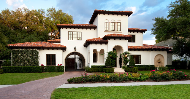 South Tampa Villa - Mediterranean - Exterior - Tampa - by Sterling