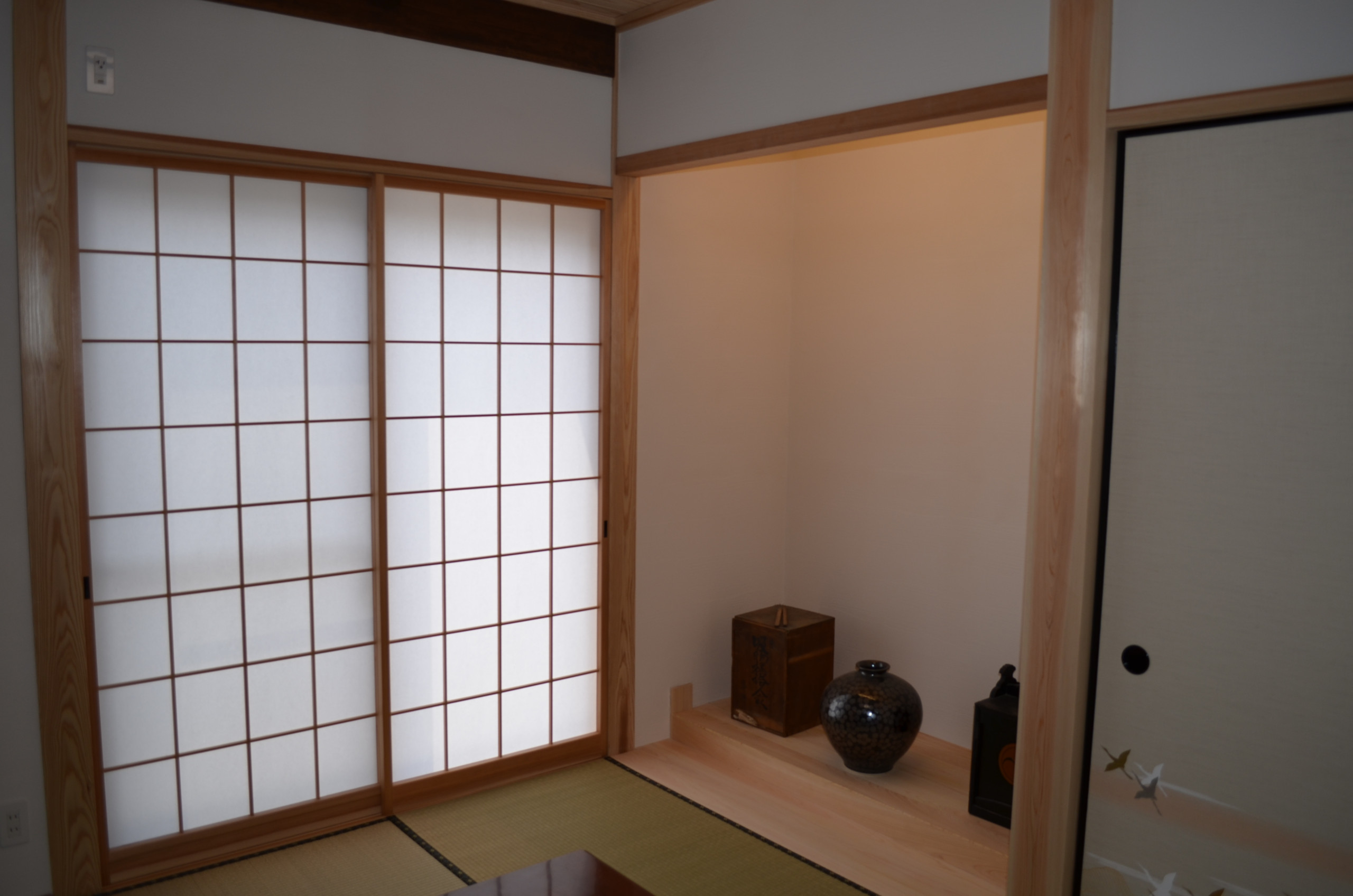 天然木の趣があり実用性も高い家