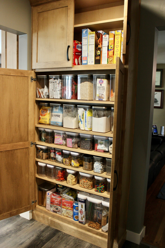 Quad Cities Kitchen Remodel with Great Storage and Maple